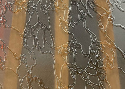Verre déco Delta mat